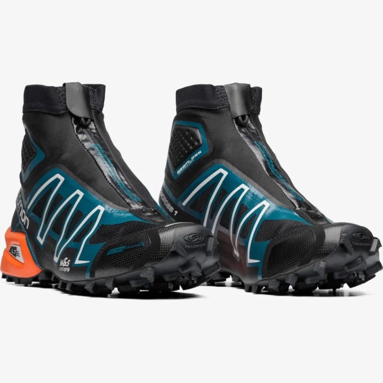 Black / Turquoise Salomon Snowcross Advanced Women's Sneakers | PH 29103X